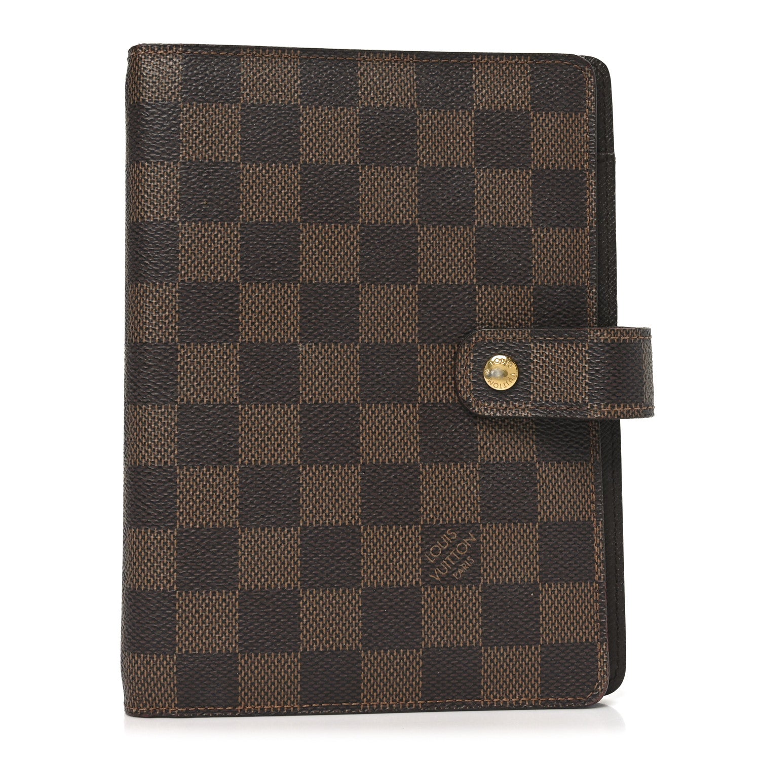 Louis Vuitton Damier Ebene Medium Ring Agenda Cover 1 of 7