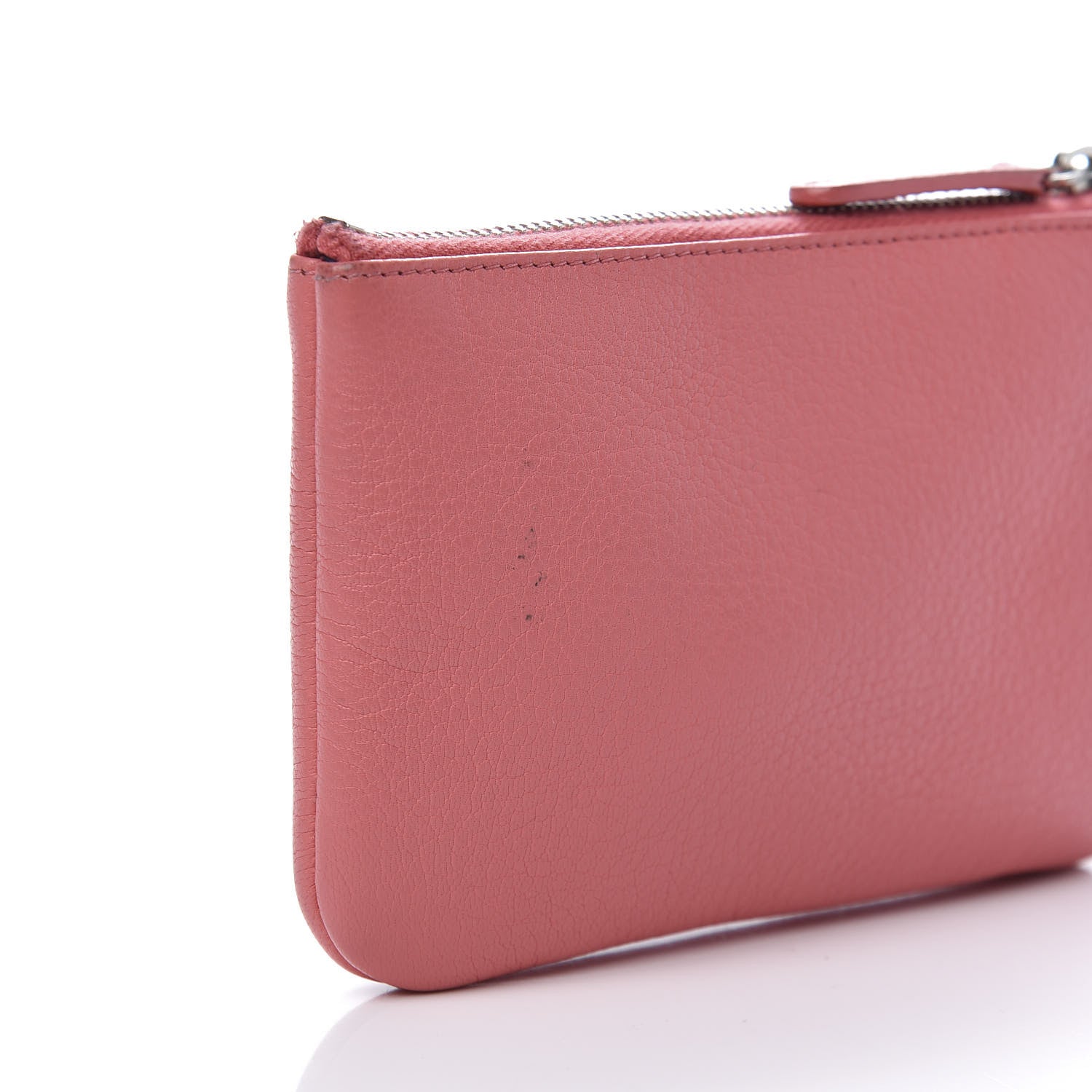 Chanel Goatskin Small CC Clover Cosmetic Case Pink 4 of 10