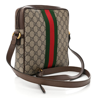 Gucci GG Supreme Monogram Web Small Ophidia Messenger Bag Brown 3 of 10