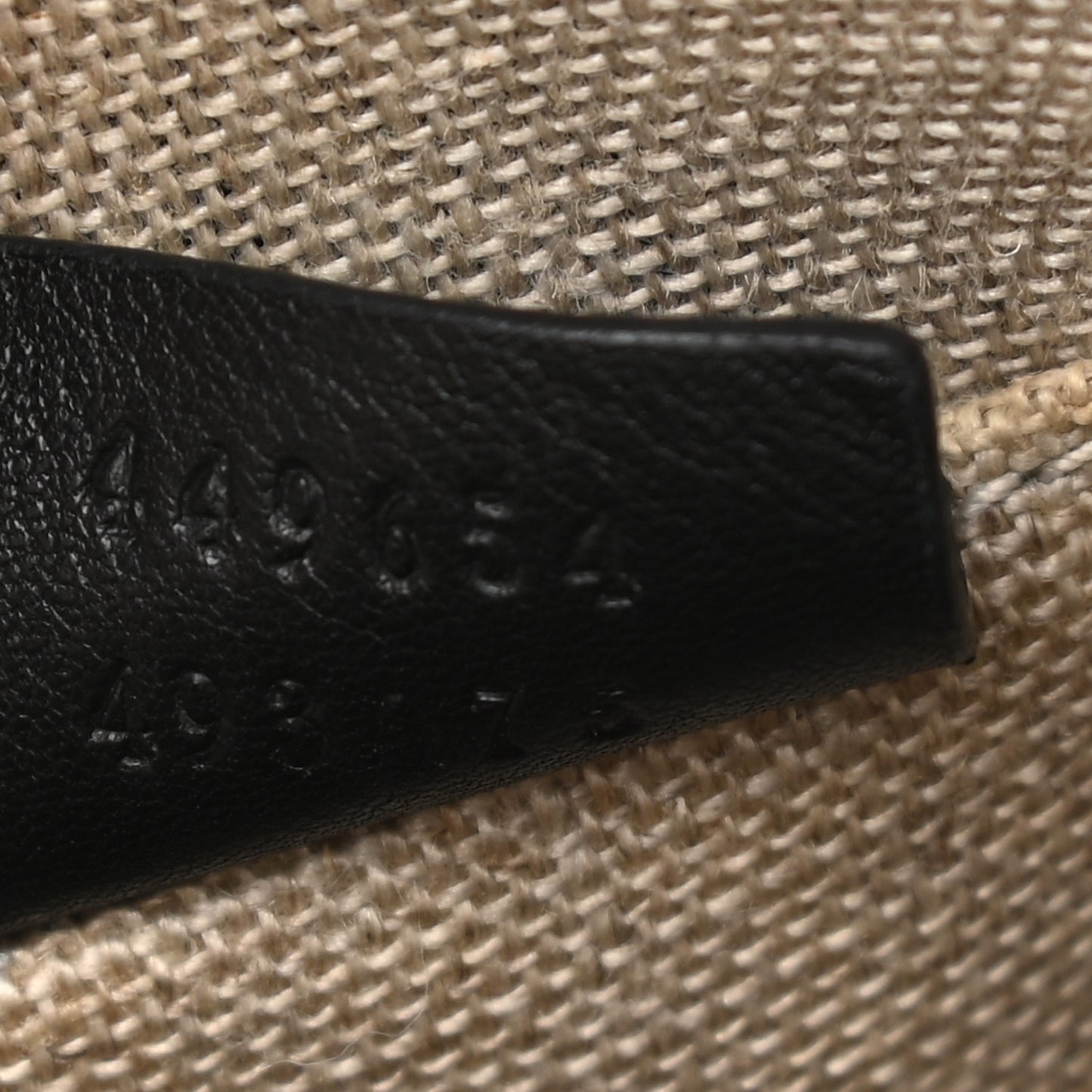 Microguccissima Mini Dome Bag Black