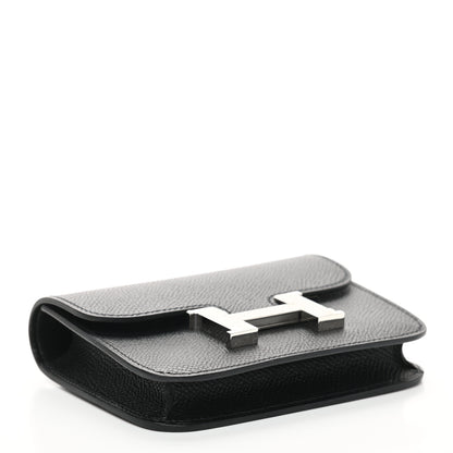 Hermes Epsom Constance Slim Wallet Black 5 of 8
