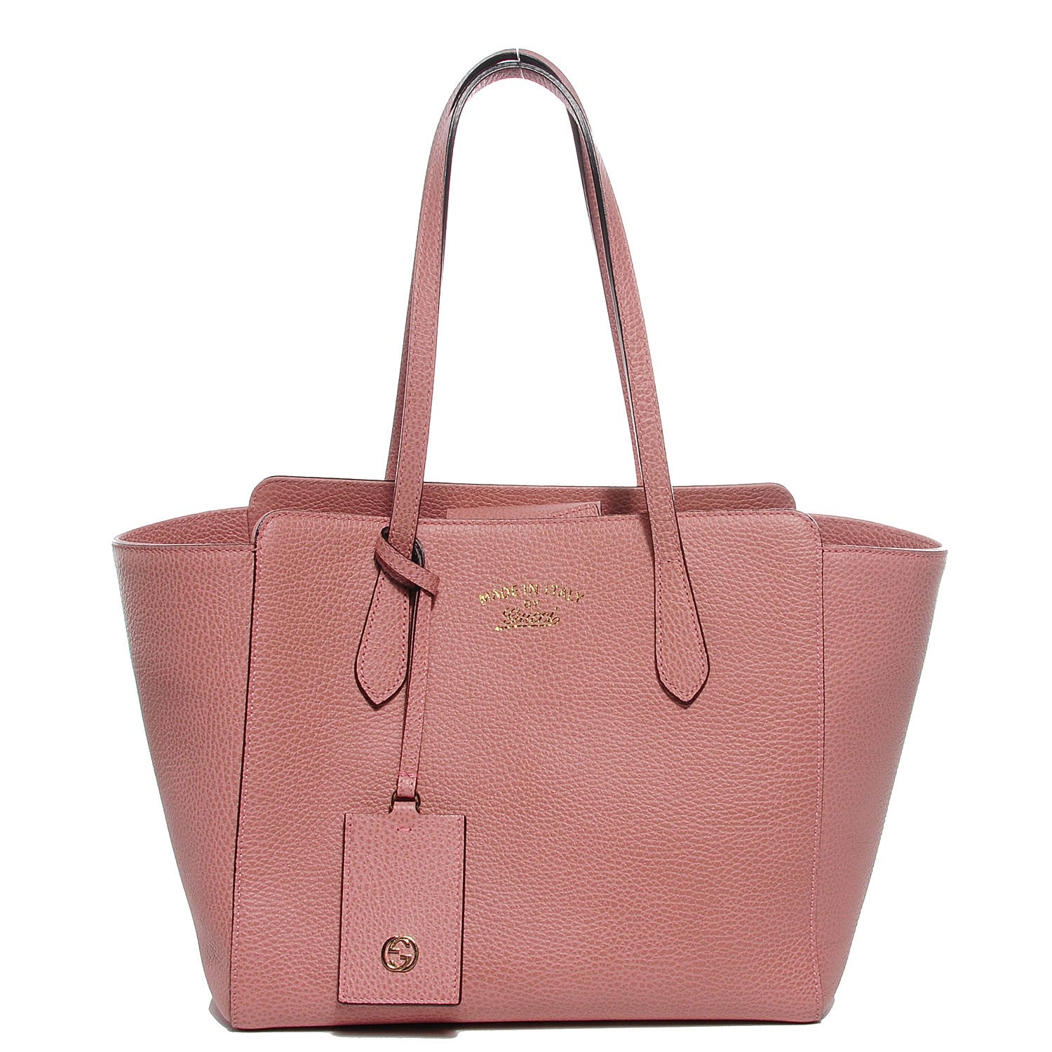 Gucci Dollar Calfskin Small Swing Tote Soft Pink 1 of 8