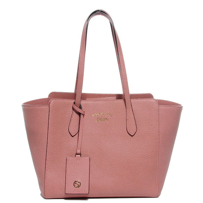 Gucci Dollar Calfskin Small Swing Tote Soft Pink 1 of 8