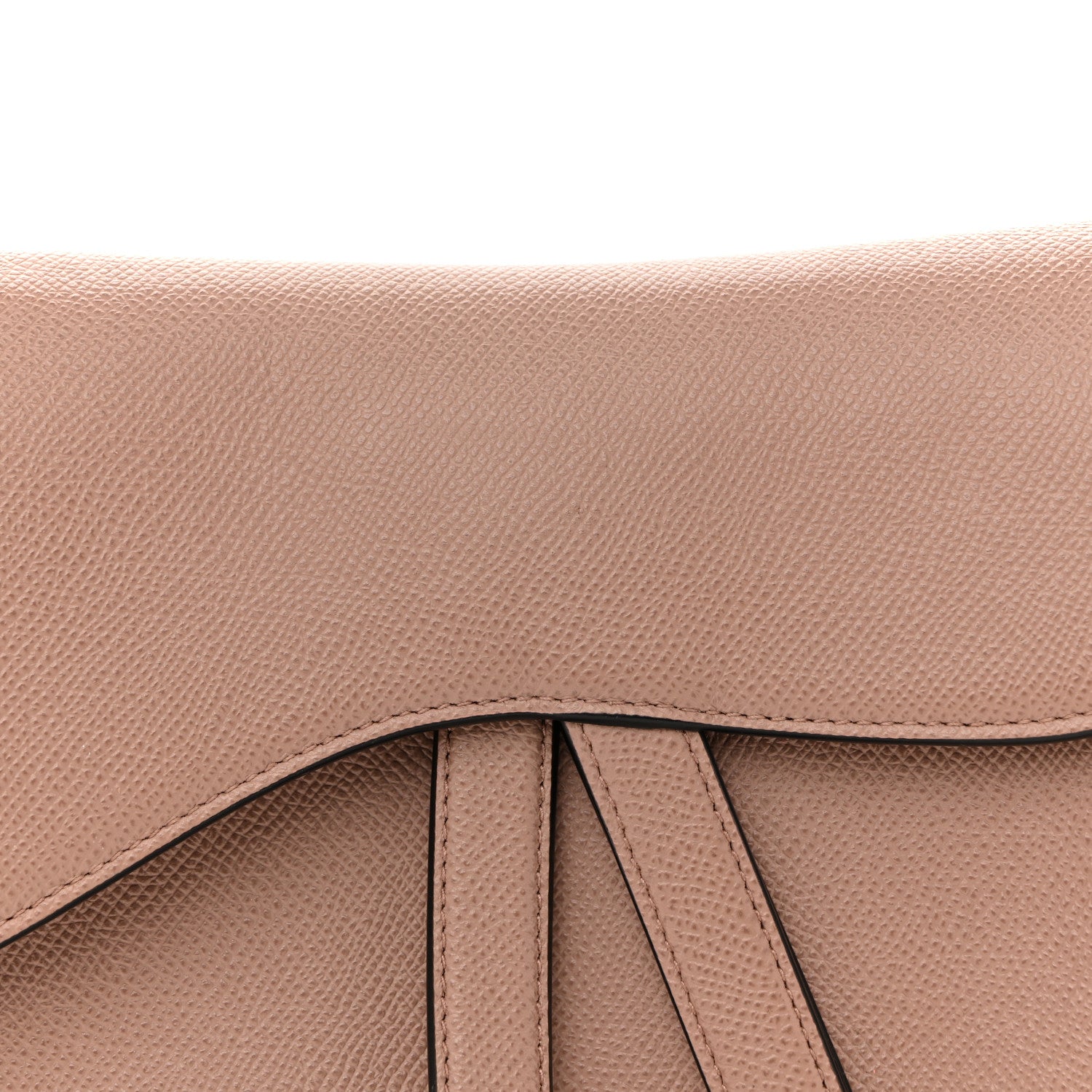 Christian Dior Grained Calfskin Saddle Bag Fard 8 of 13