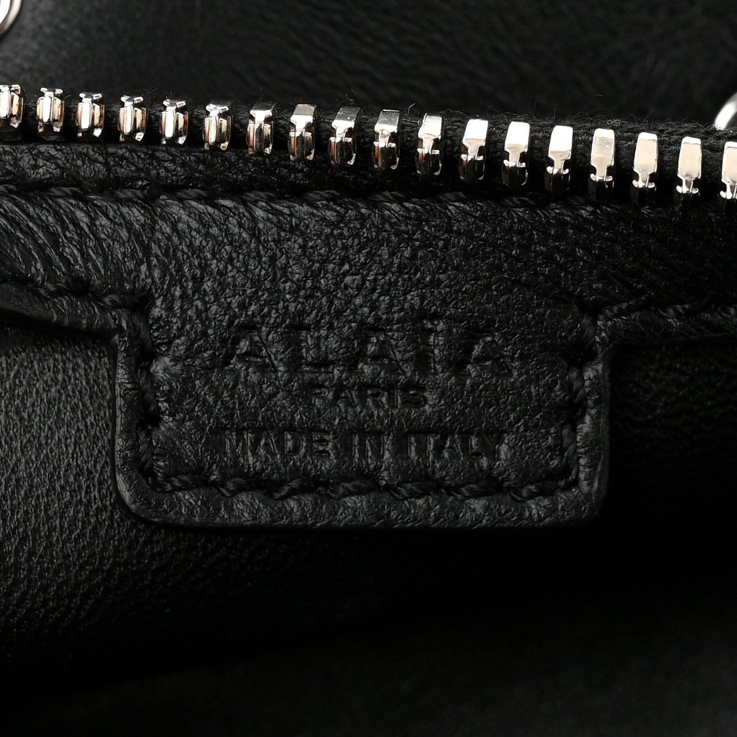 Lambskin Grommet Belt Bag Black