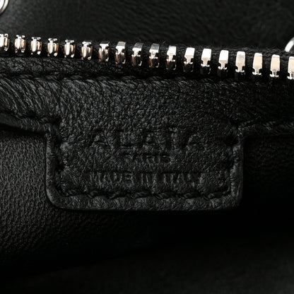 Alaia Lambskin Grommet Belt Bag Black 6 of 9
