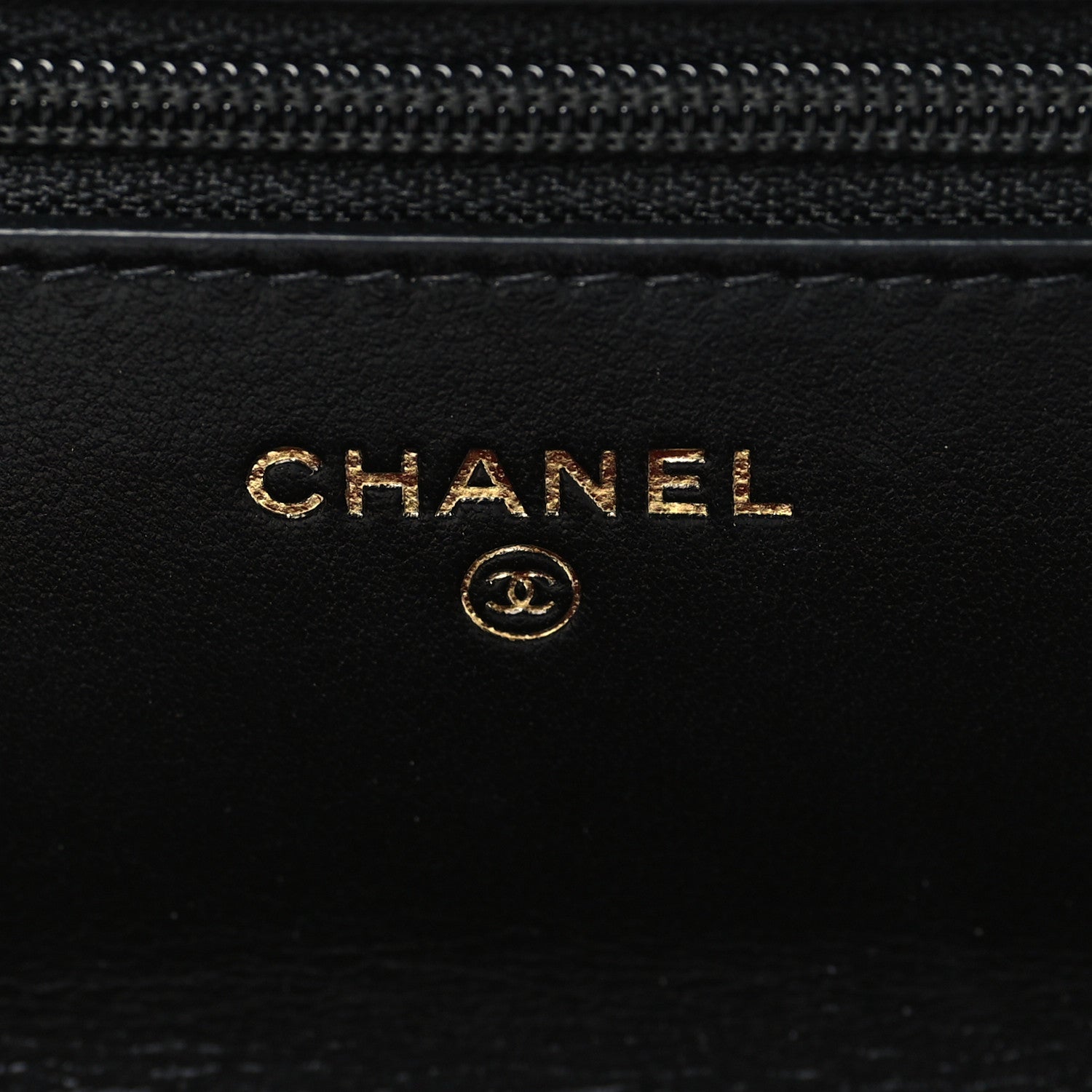 Chanel Lambskin Quilted Chanel 19 Wallet On Chain WOC Black 5 of 10