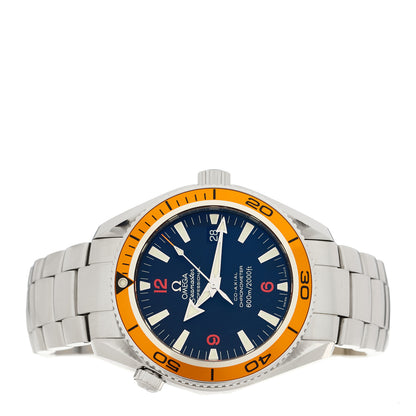 Omega Stainless Steel 42mm Seamaster Planet Ocean Diver Automatic Watch Orange 2209.50.00 2 of 4