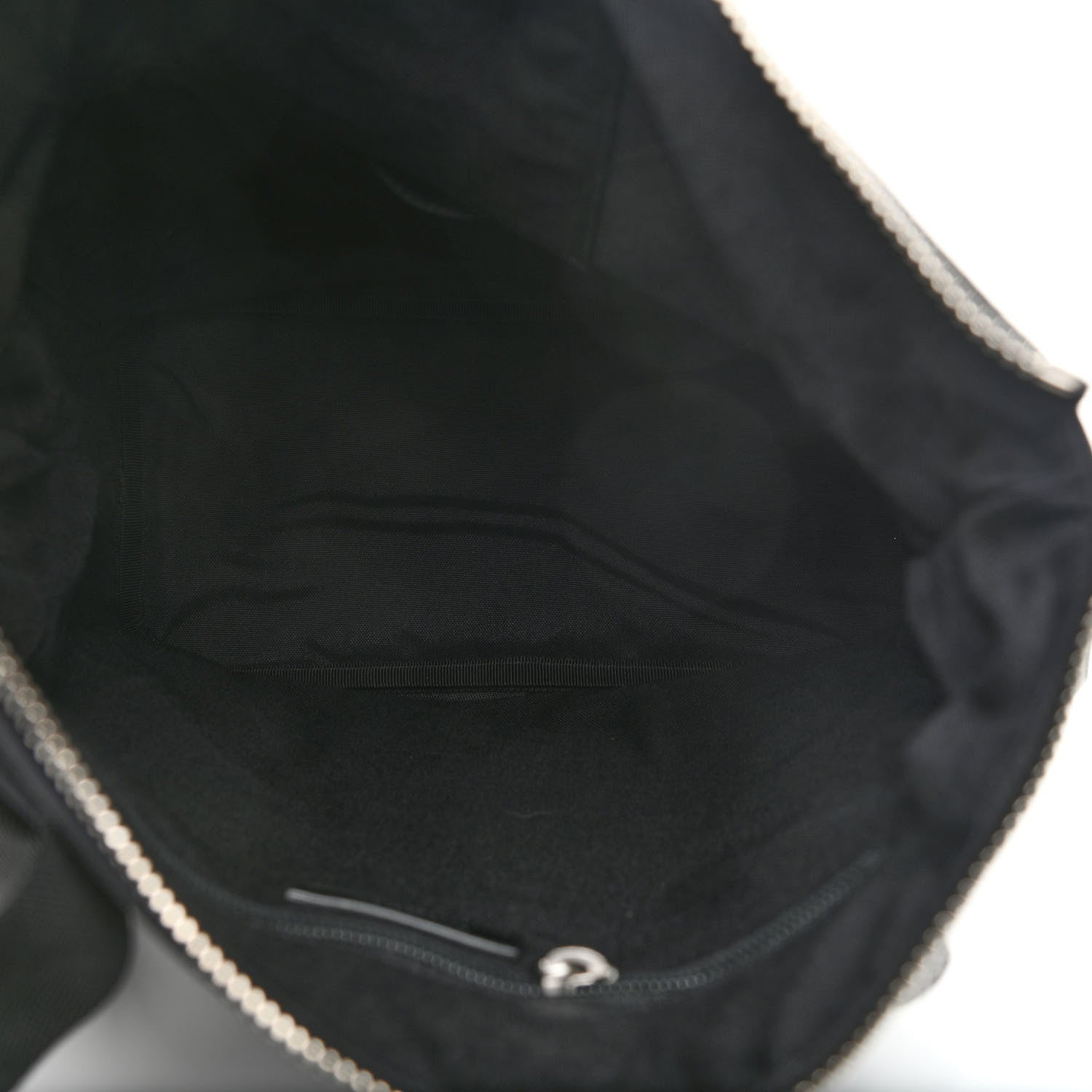 Saint Laurent Canvas Calfskin Rivington Race Convertible Backpack Black 5 of 10