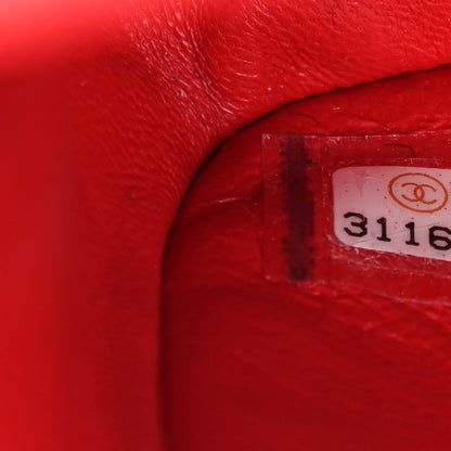 Chanel Caviar Quilted Medium Double Flap Red 7 of 12