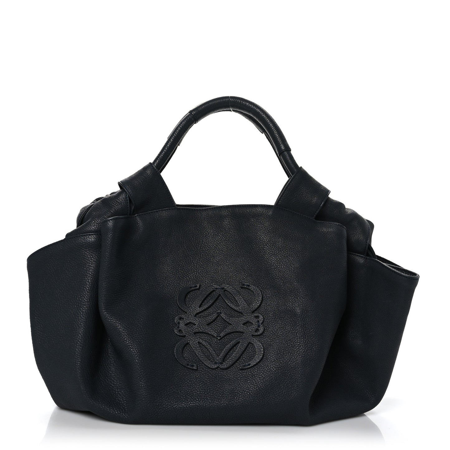 Nappa Aire Tote Navy