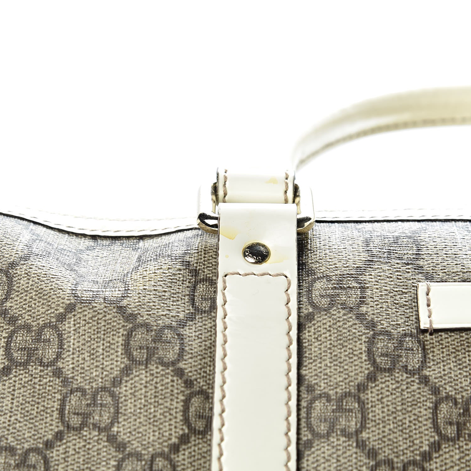 Gucci GG Plus Monogram Medium Joy Boston Off White 14 of 16