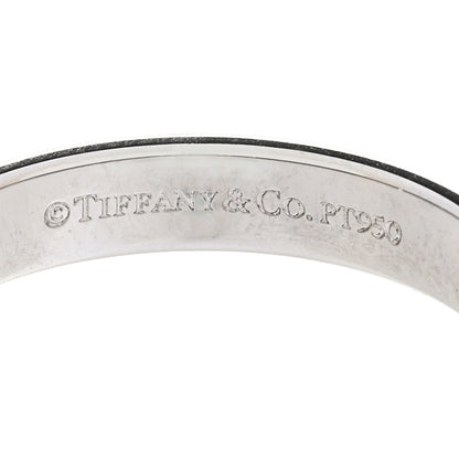 Tiffany Platinum Diamond 3mm Notes Ring 48 4.5 4 of 5