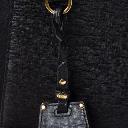 Fendi Vitello Elite Petite 2Jours Tote Black 10 of 10
