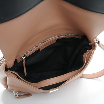 Givenchy Calfskin Medium Bi-Color Pandora Pure Flap Bag Pink Black 6 of 13