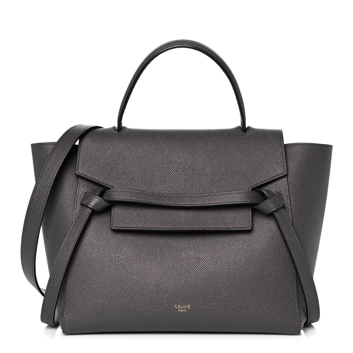 Celine Baby Grained Calfskin Micro Belt Bag Grey 1 of 10