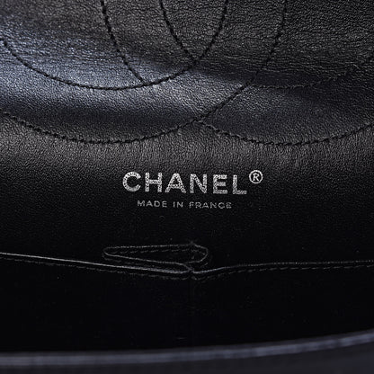 Chanel Distressed Patent Quilted 2.55 Reissue 227 Flap Black 6 of 16