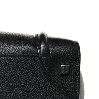 Celine Drummed Calfskin Mini Luggage Black 19 of 21
