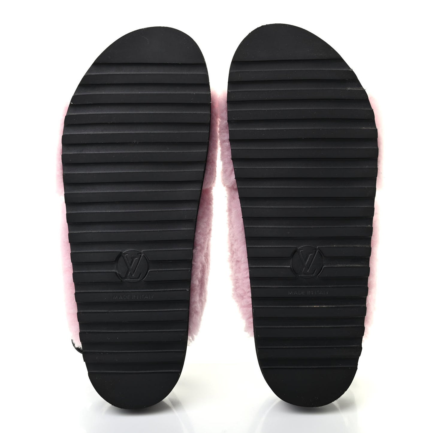 Shearling Paseo Sandals 40 Pink