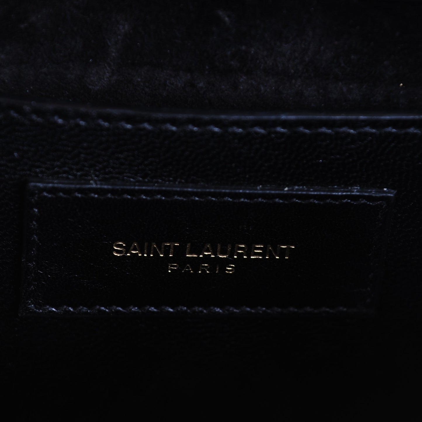 Calfskin Small Classic Monogram Kate Tassel Satchel Gold