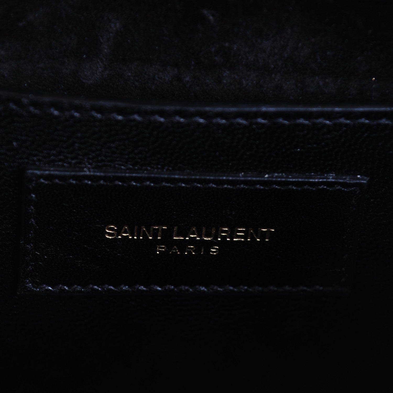 Saint Laurent Calfskin Small Classic Monogram Kate Tassel Satchel Gold 7 of 8