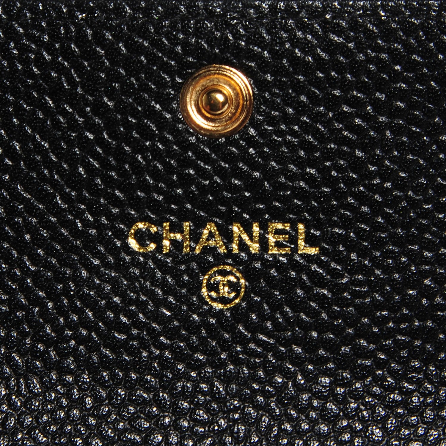 Chanel Caviar Quilted Flap Card Holder Black 6 of 8