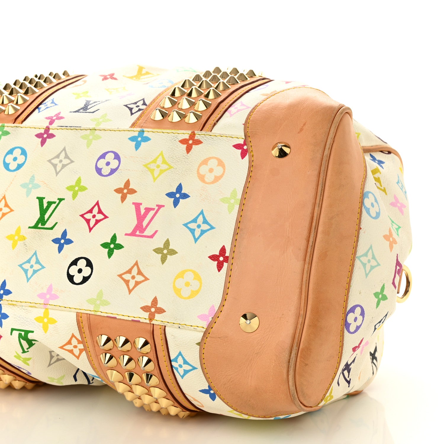 Louis Vuitton Monogram Multicolor Courtney GM White 9 of 12