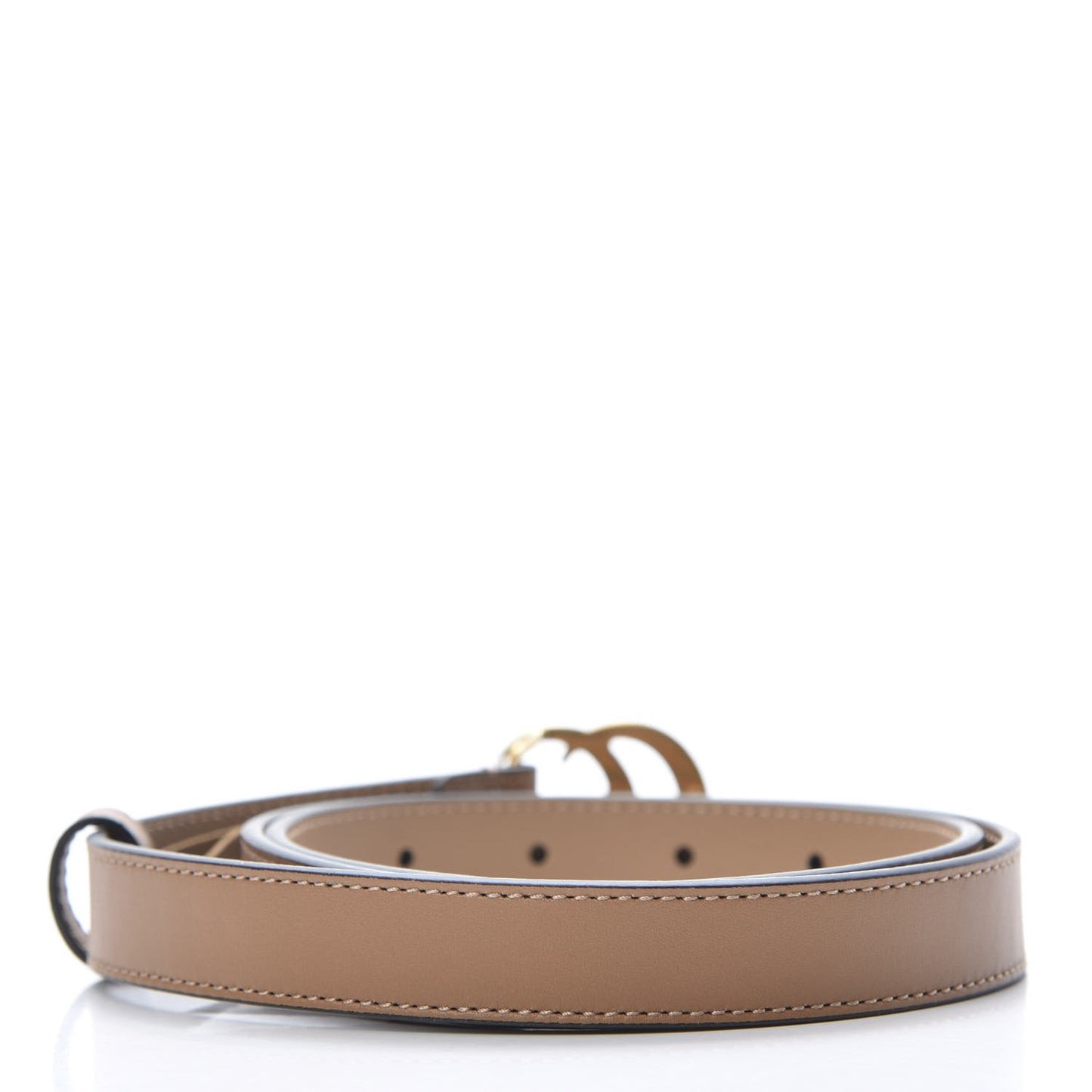 Calfskin Double G 20mm Belt 80 32 Porcelain Rose