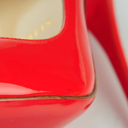 Christian Louboutin Patent So Kate 120 Pumps 38.5 Corazon 12 of 14