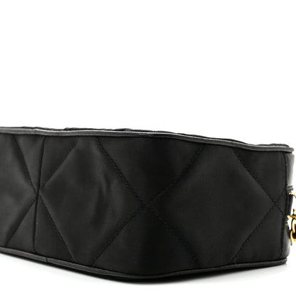 Chanel Satin Quilted Tassel Camera Case Black 11 of 14