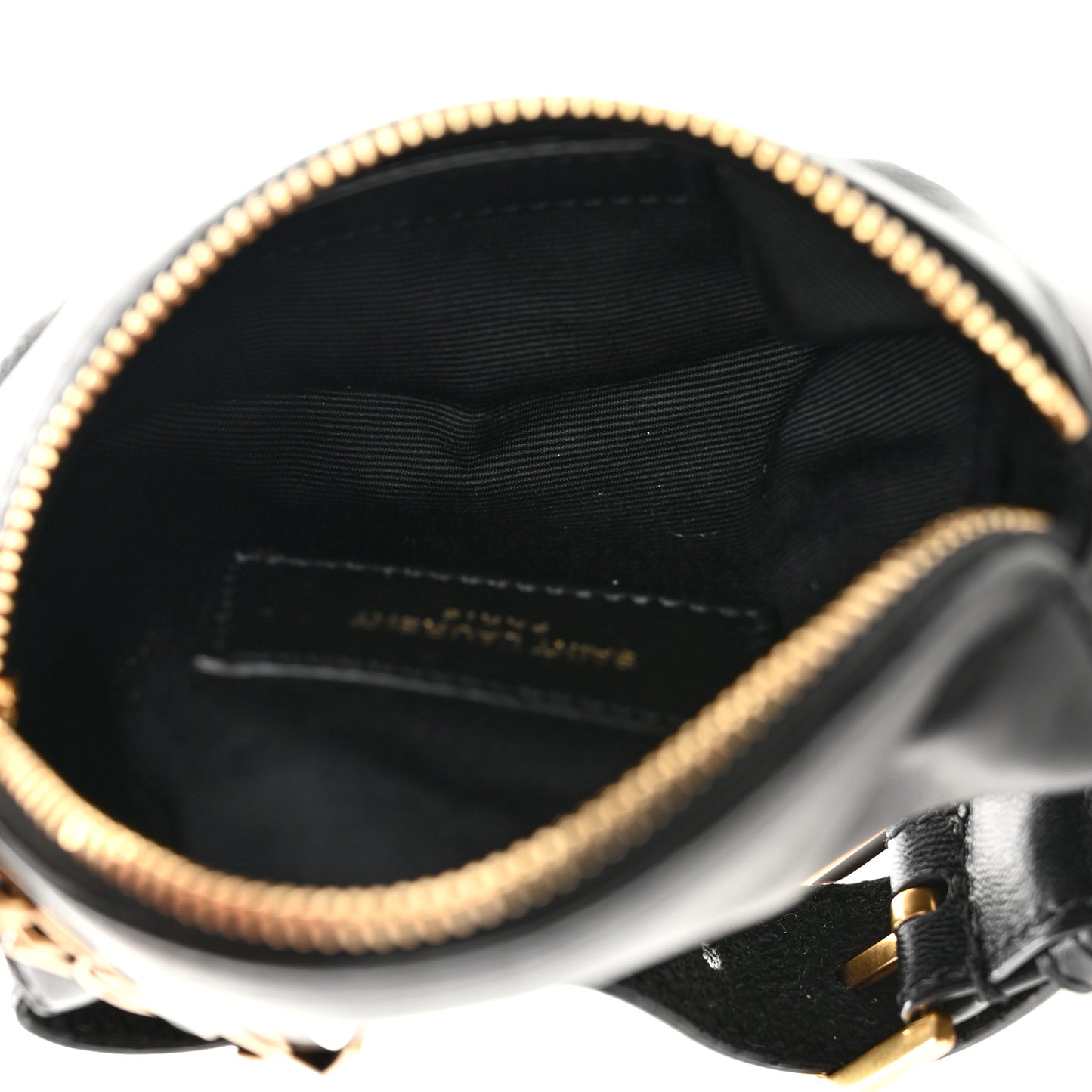 Lambskin Arm Band Pouch Black