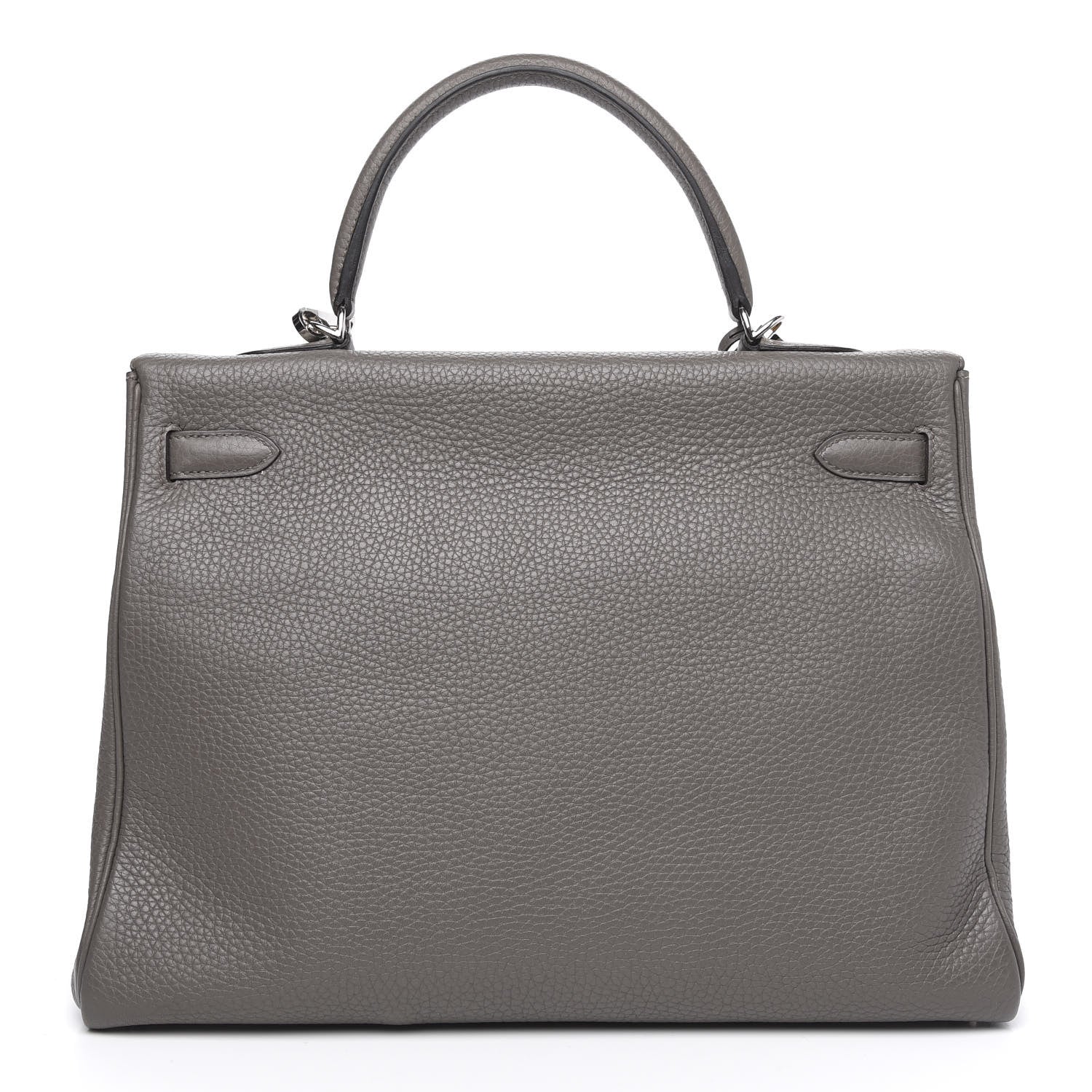 Hermes Taurillon Clemence Kelly Retourne 35 Etain 5 of 30