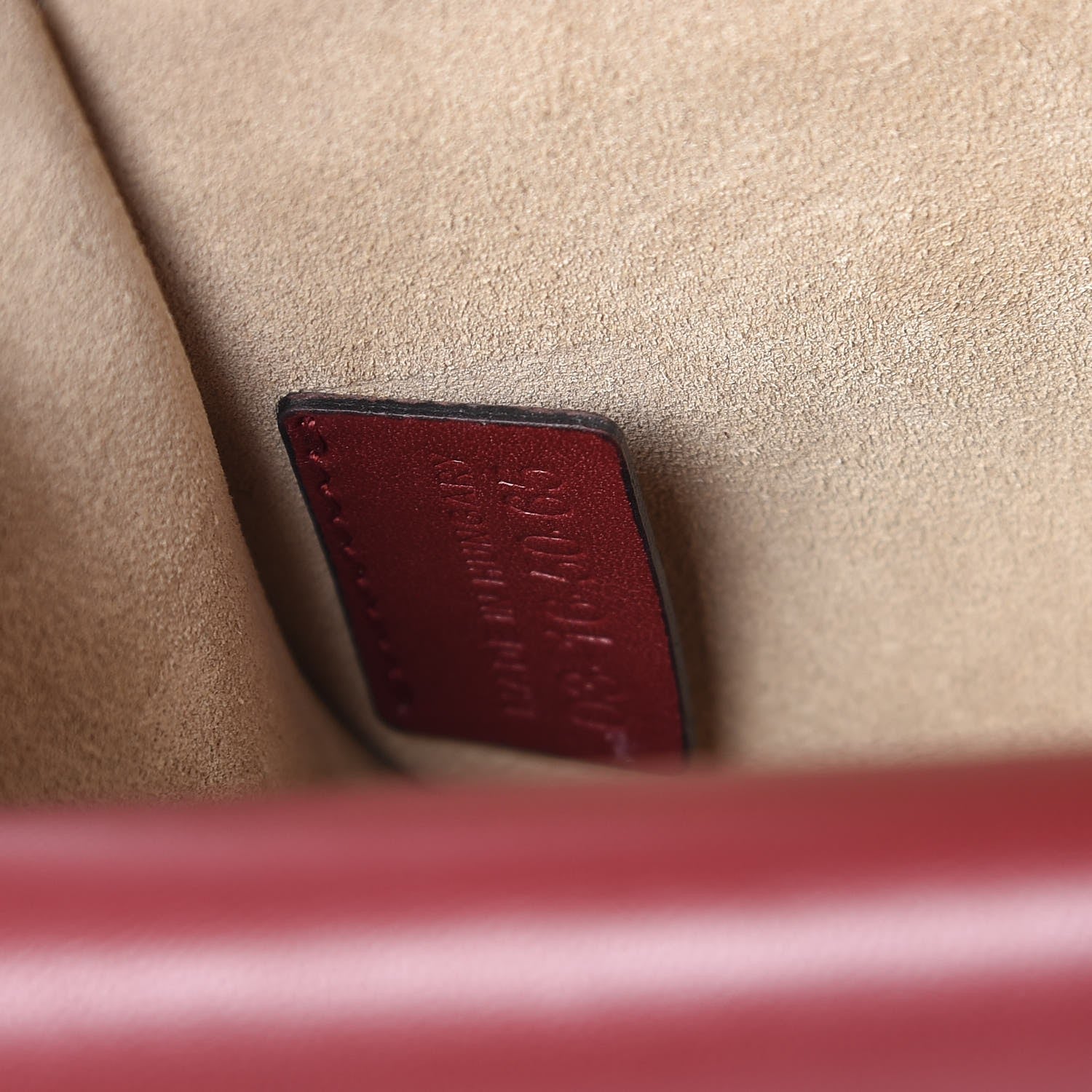 Chloe Calfskin Mini Georgia Crossbody Bag Bordeaux 7 of 10