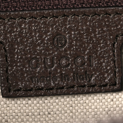 Gucci Soft GG Supreme Monogram Medium Ophidia Belt Bag  Dark Brown 6 of 10