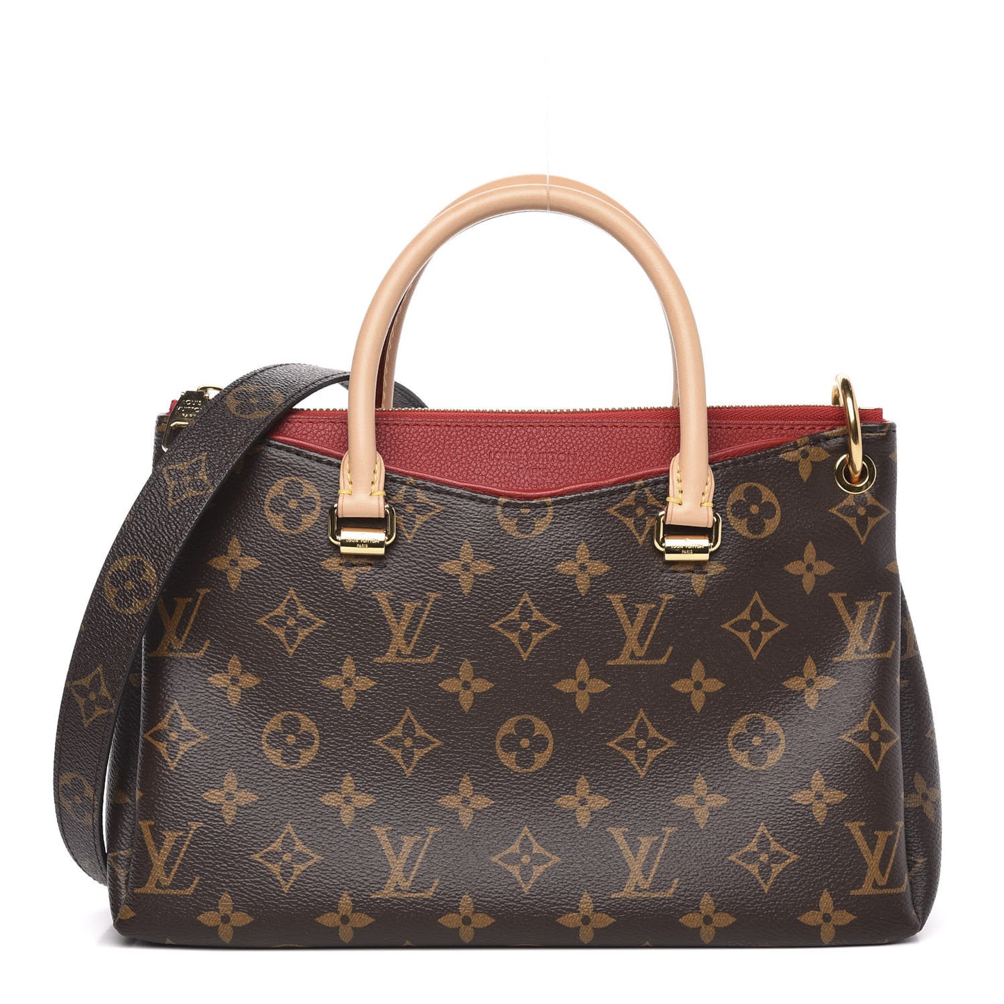 Monogram Pallas BB Cherry