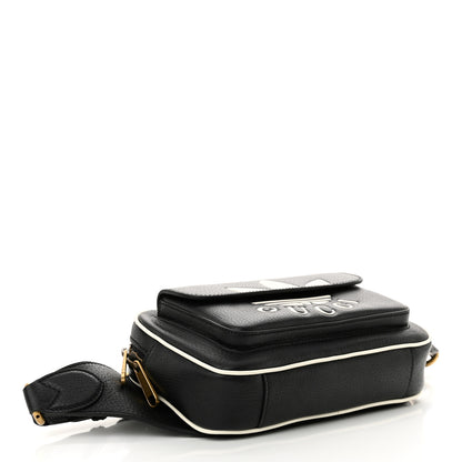 Gucci X ADIDAS Textured Dollar Calfskin Belt Bag Black 4 of 12