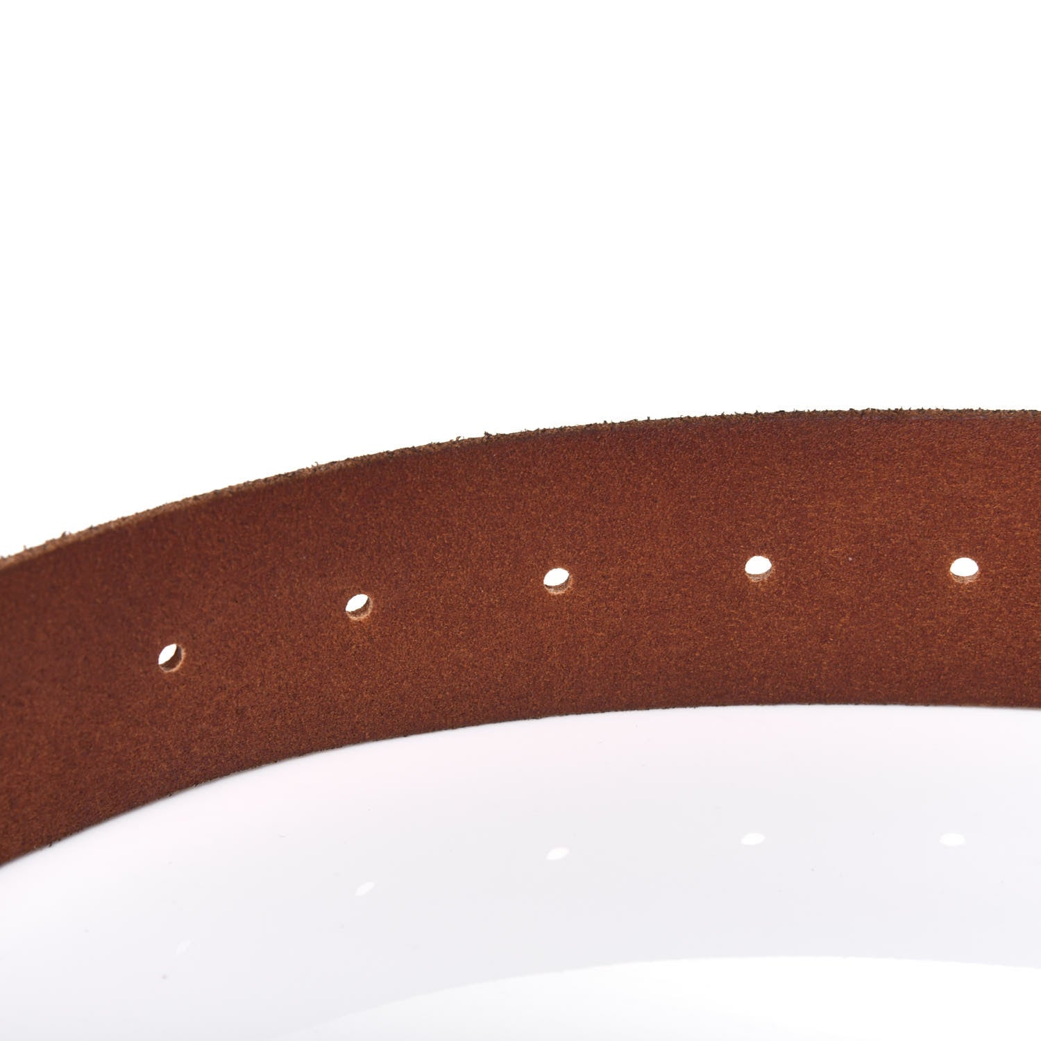 Gucci Faded Calfskin Double G 40mm Belt 75 30 Cuir 5 of 11