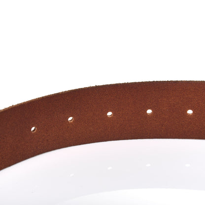 Gucci Faded Calfskin Double G 40mm Belt 75 30 Cuir 5 of 11