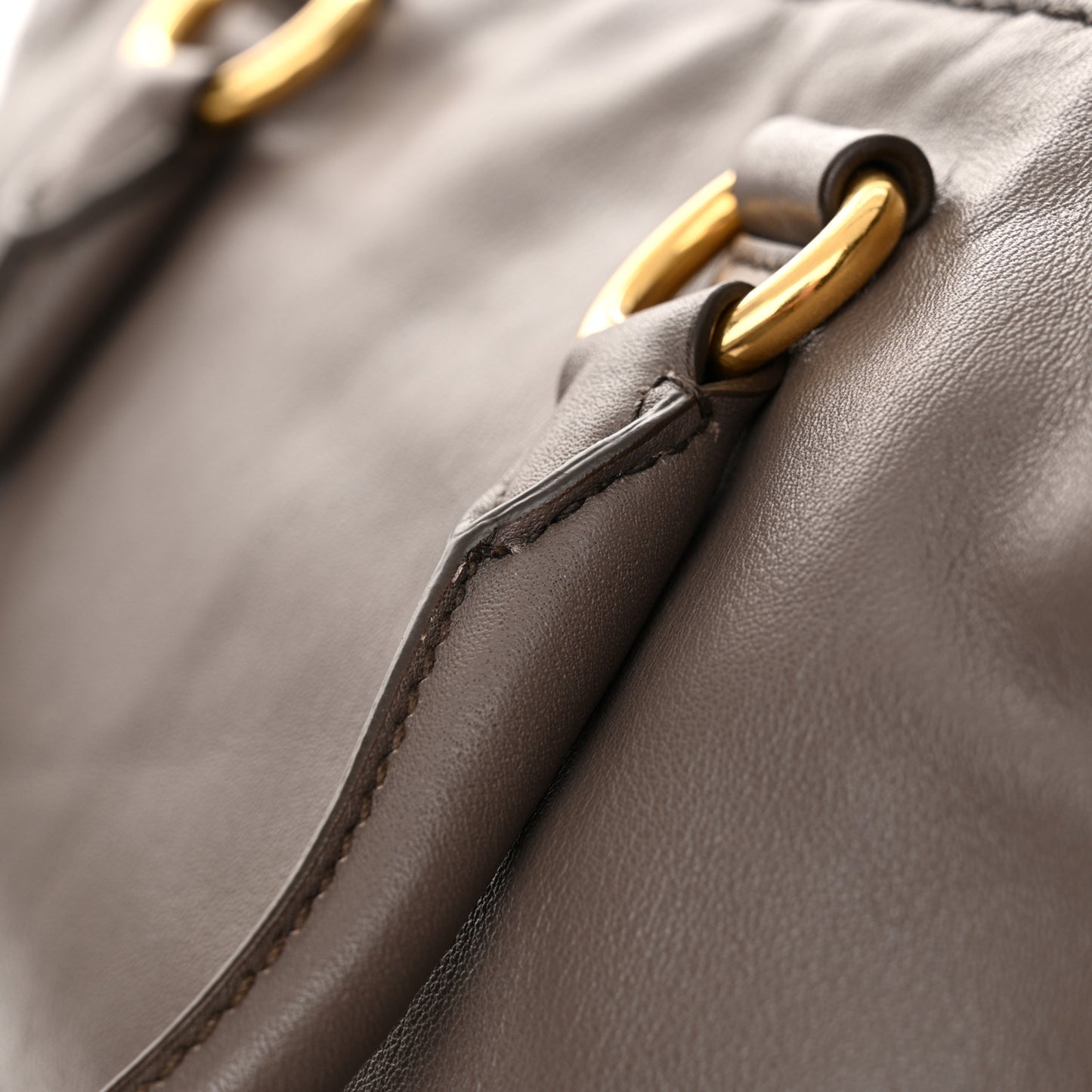 Soft Calfskin Shopping Tote Bambu