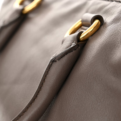 Prada Soft Calfskin Shopping Tote Bambu 14 of 14