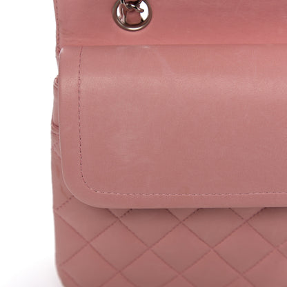 Chanel Lambskin Quilted Medium Double Flap Light Pink 10 of 13