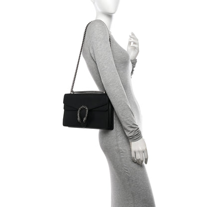 Gucci Pebbled Calfskin Small Dionysus Shoulder Bag Black 3 of 10