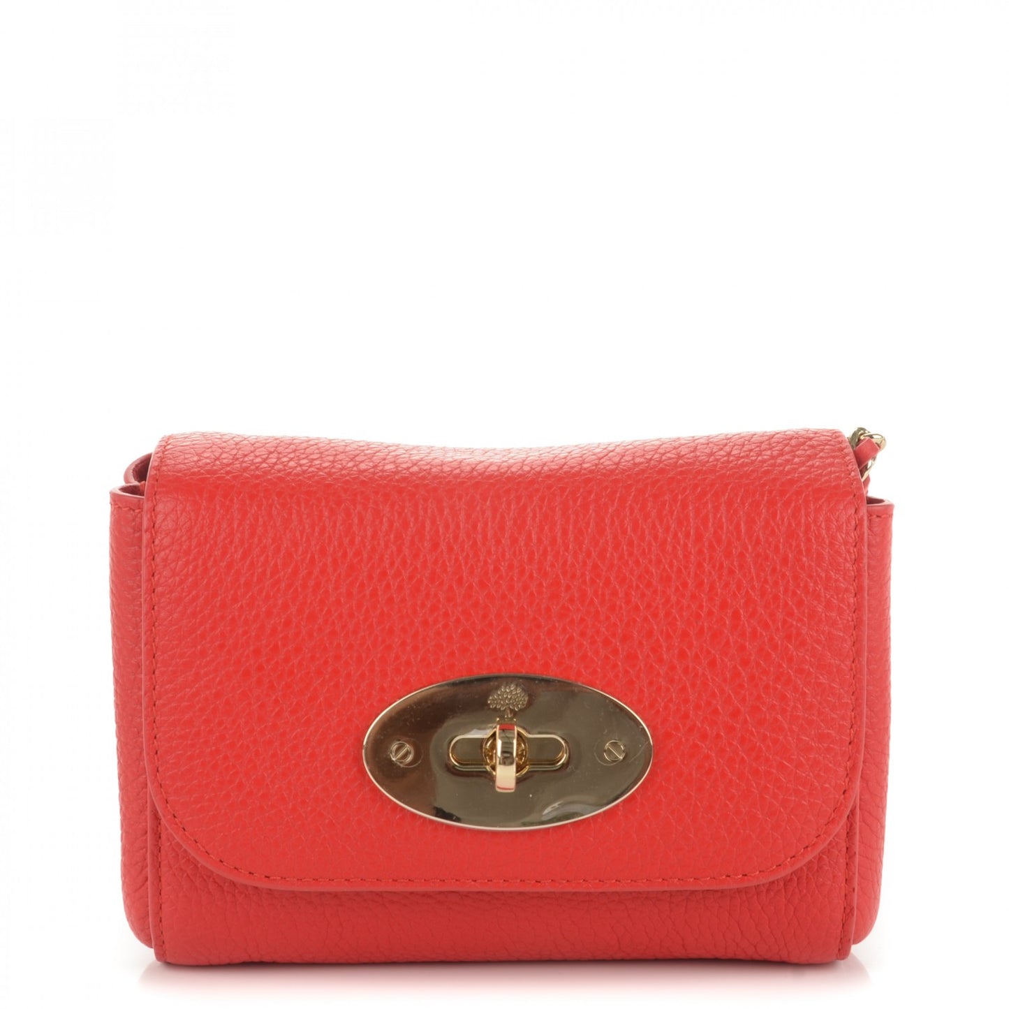 Classic Grain Calfskin Mini Lily Hibiscus