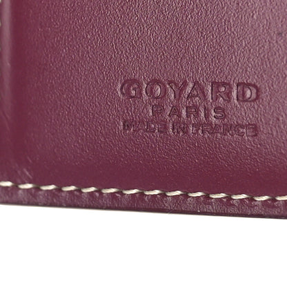 Goyard Goyardine Saint Pierre Card Holder Bordeaux 6 of 10