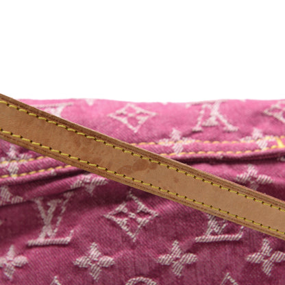 Louis Vuitton Monogram Denim Mini Pleaty Fuchsia 9 of 9