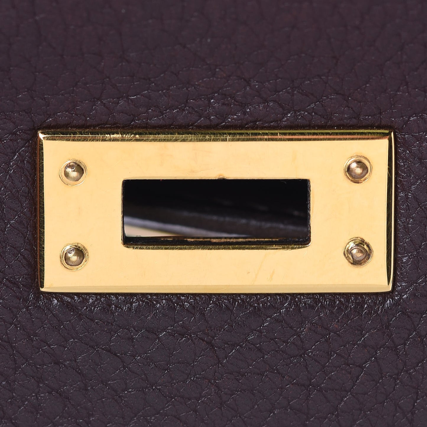 Evergrain Kelly Pochette Clutch Havane