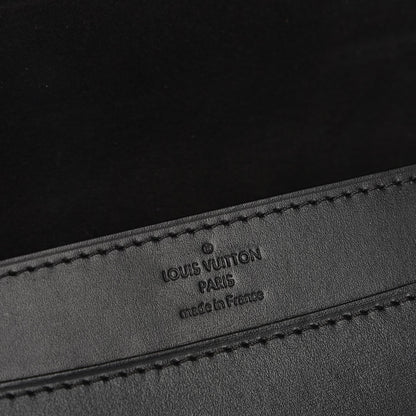 Louis Vuitton Calfskin Chain Louise GM Black 6 of 6
