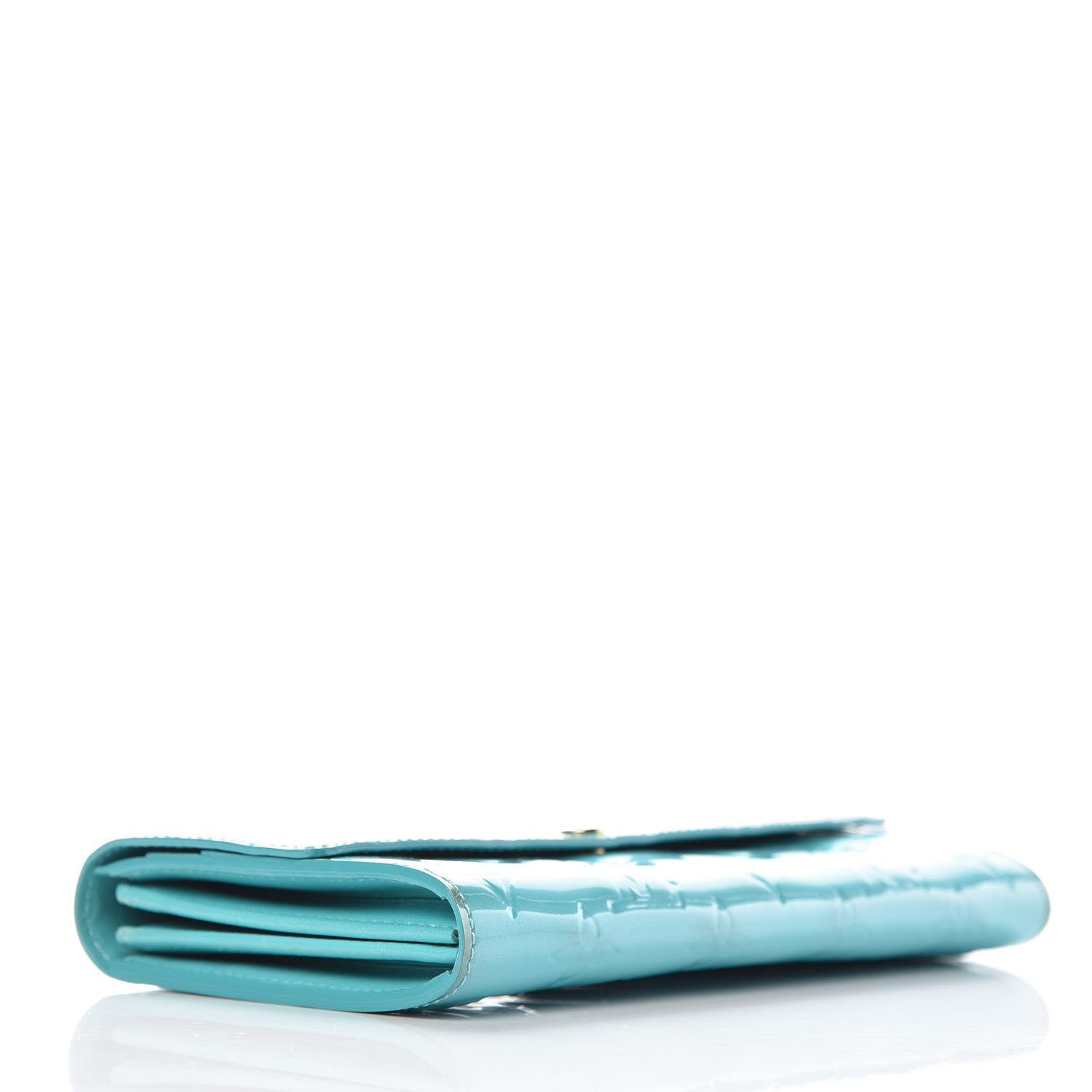 Louis Vuitton Vernis Sarah Wallet Blue Lagon 17 of 26