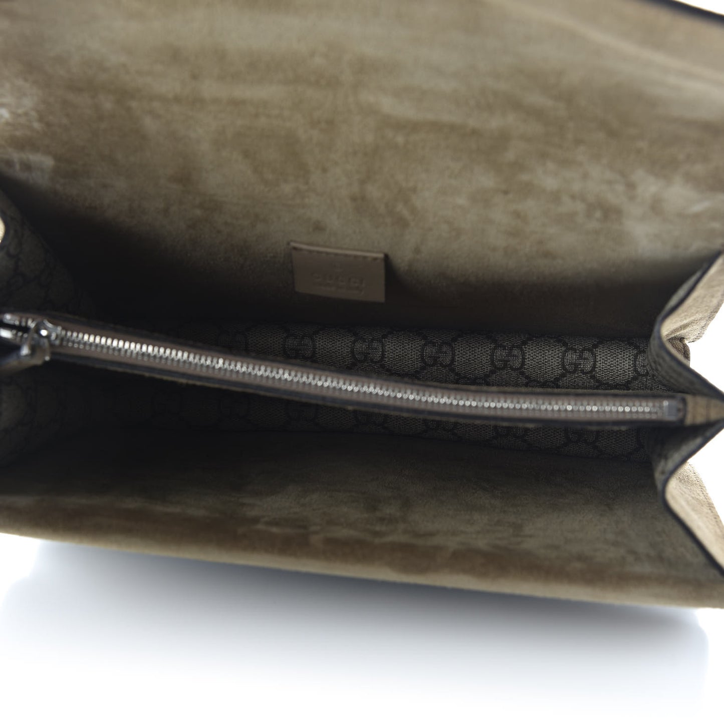 GG Supreme Monogram Small Dionysus Shoulder Bag Taupe
