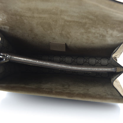 Gucci GG Supreme Monogram Small Dionysus Shoulder Bag Taupe 4 of 9